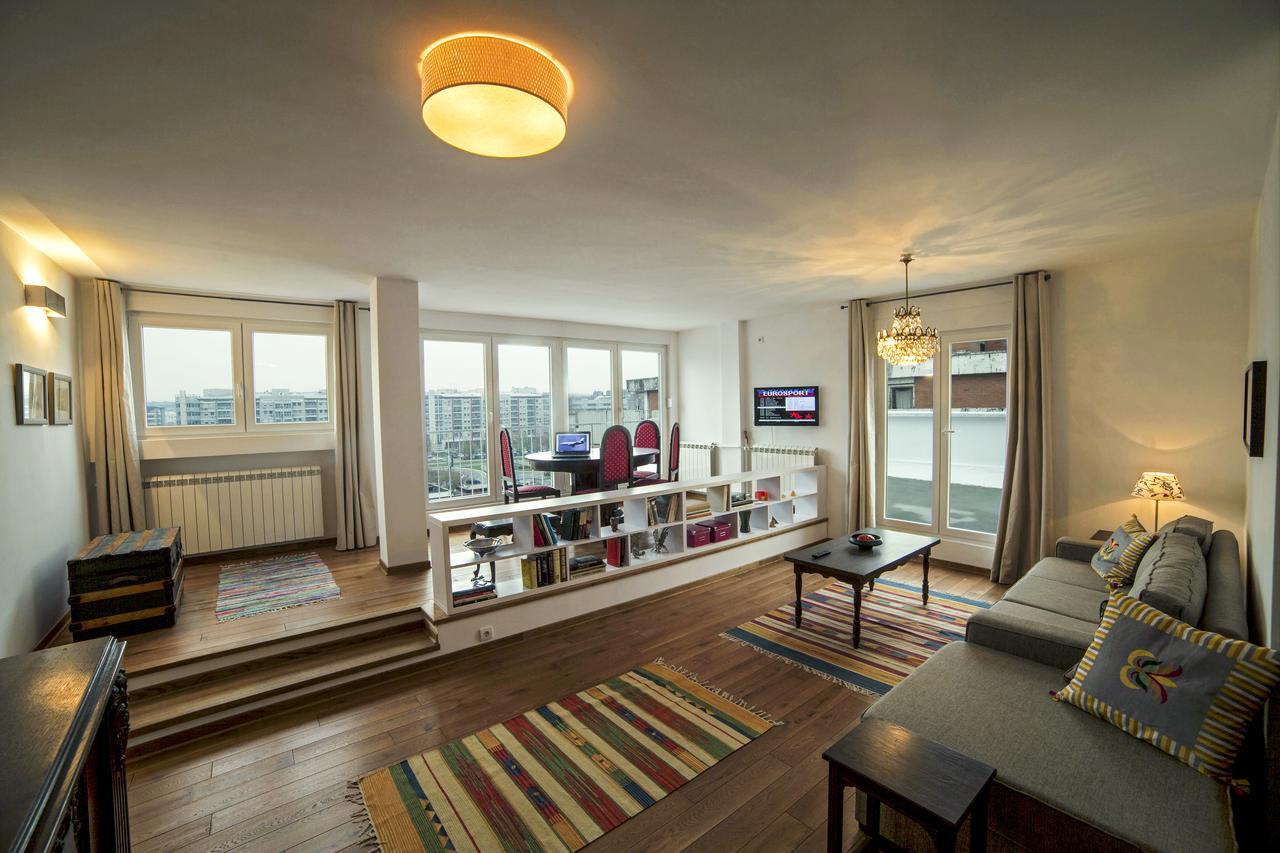 Arena Penthouse Apartments Белград Экстерьер фото